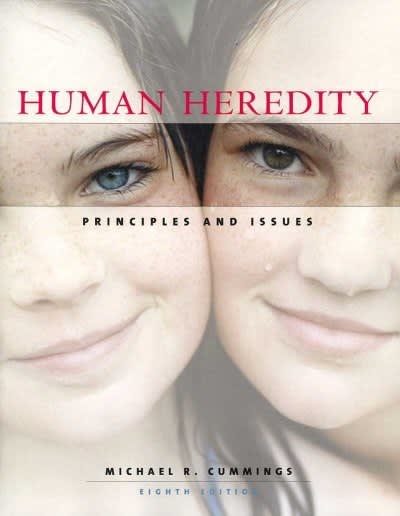 human heredity principles and issues 8th edition michael r cummings 0495554456, 9780495554455