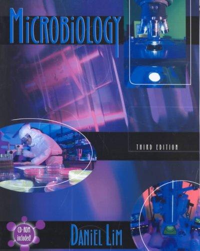 microbiology 3rd edition daniel v lim 0787292036, 9780787292034