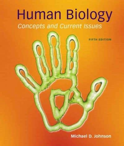 human biology concepts and current issues 5th edition michael d johnson 0321570200, 9780321570208