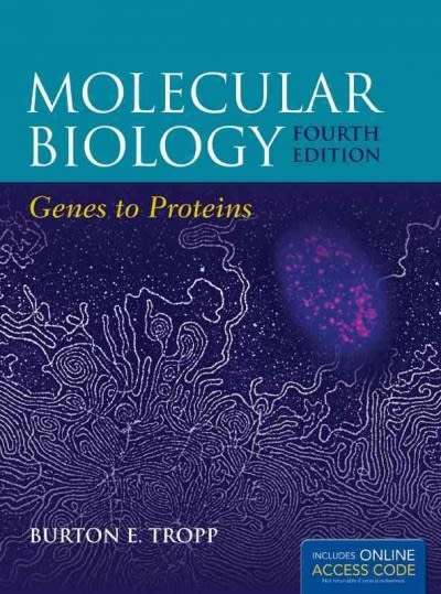 molecular biology 4th edition burton e tropp 1449600913, 9781449600914