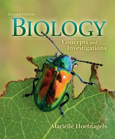 biology concepts and investigations 2nd edition marielle hoefnagels 0073403474, 9780073403472