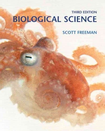 biological science 3rd edition scott freeman 0132249502, 9780132249508
