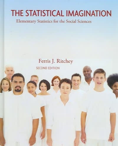 the statistical imagination elementary statistics for the social sciences 2nd edition ferris j ritchey