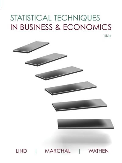 statistical techniques in business & economics  plus 15th edition douglas lind, william marchal, samuel