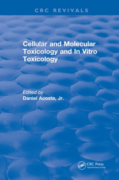 cellular and molecular toxicology and in vitro toxicology 1st edition daniel acosta 1351367765, 9781351367769