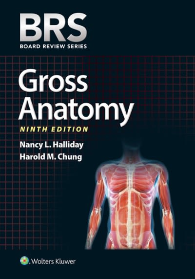 brs gross anatomy 9th edition nancy l halliday, harold m chung 1496385276, 9781496385277