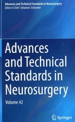 advances and technical standards in neurosurgery volume 42 1st edition johannes schramm 3319090666,