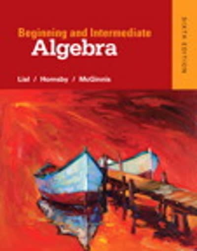 beginning and intermediate algebra (subscription) 7th edition margaret l lial, john hornsby, terry mcginnis