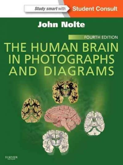the human brain in photographs and diagrams e-book with student consult 4th edition john nolte 145570959x,