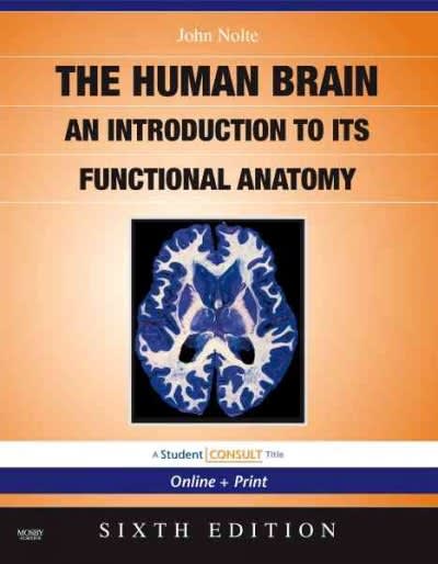 the human brain e-book with student consult 6th edition john nolte 0323064752, 9780323064750