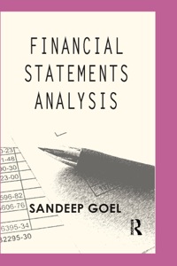 financial statements analysis
cases from corporate india 1st edition sandeep goel 1138663921, 9781138663923