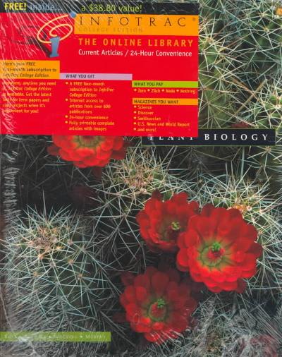 plant biology  with infotrac 1st edition thomas l rost, michael g barbour, c ralph stocking, terence m murphy