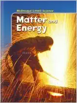 mcdougal littell science matter and energy grades 6-8 student edition mcdougal littell 0618334440,