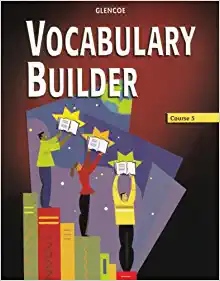 vocabulary builder, course 5 2nd edition glencoe mcgraw hill 0078616689, 9780078616686