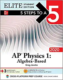 5 steps to a 5 ap physics 1 algebra-based 2020 elite 1st edition greg jacobs 1260454835, 9781260454833