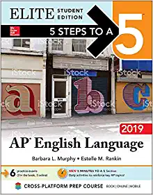 5 steps to a 5 ap english language 2019 elite 1st edition barbara murphy, estelle rankin 126012262x,