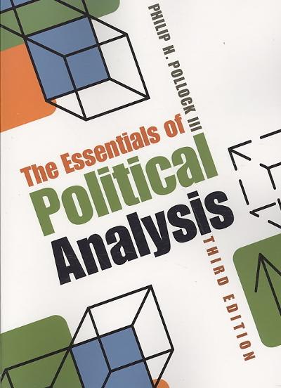 the essentials of political analysis 3rd edition philip h pollock iii 0872896064, 9780872896062