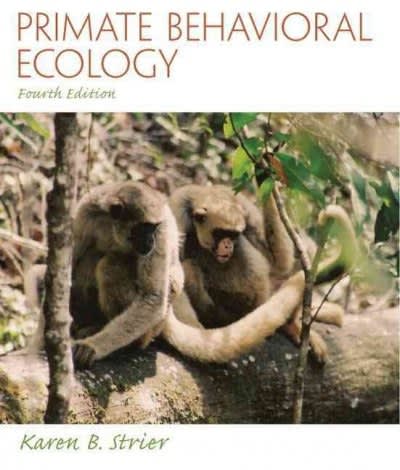 primate behavioral ecology 4th edition karen b strier 0205790178, 9780205790173