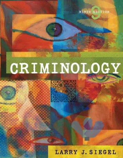 criminology 9th edition larry j siegel 0534645771, 9780534645779