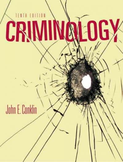 criminology 10th edition john e conklin 0205608965, 9780205608966