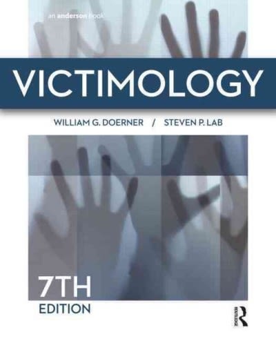 victimology 7th edition william g doerner, steven p lab 0323287654, 9780323287654