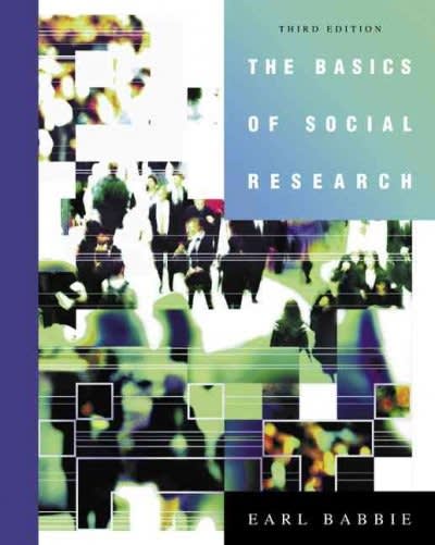 the basics of social research 3rd edition earl r babbie 0534630367, 9780534630362