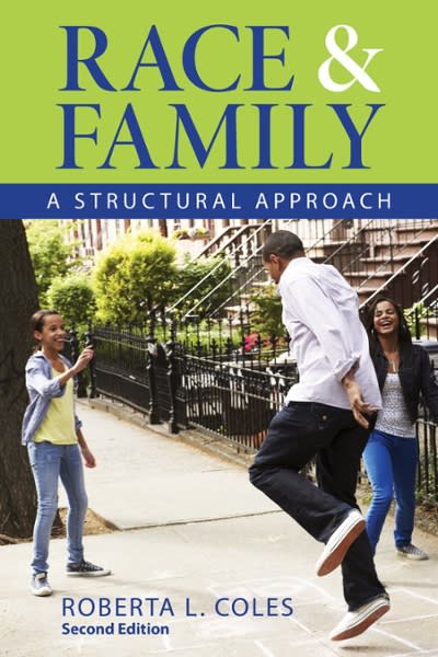 race and family a structural approach 2nd edition roberta l coles 1442254386, 9781442254381
