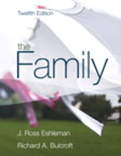 the family 12th edition j ross eshleman, richard a bulcroft 0205578748, 9780205578740