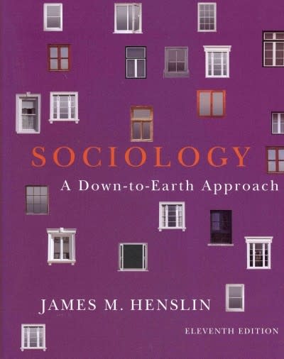 sociology down-to-earth approach 11th edition james m henslin 020524260x, 9780205242603