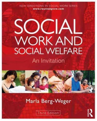 social work and social welfare an invitation 3rd edition marla berg weger 0415501601, 9780415501606