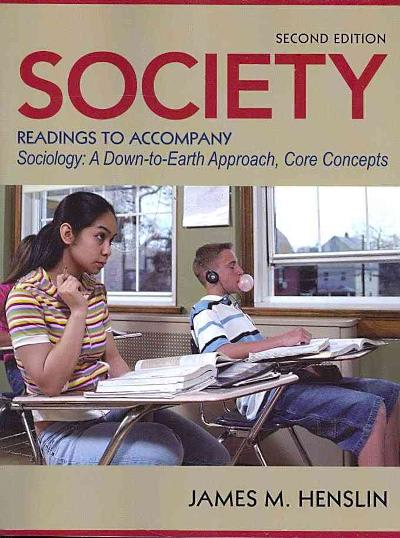society readings to accompany sociology 2nd edition james m henslin 0205578713, 9780205578719