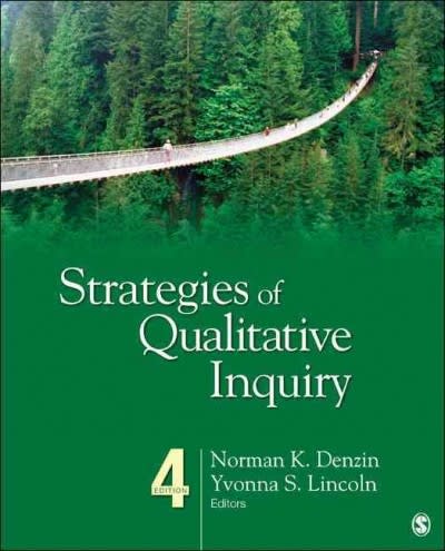 strategies of qualitative inquiry 4th edition norman k denzin, yvonna s lincoln 1483307328, 9781483307329