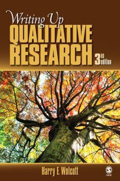 writing up qualitative research 3rd edition harry f wolcott 1412970113, 9781412970112