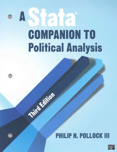 a stata® companion to political analysis 3rd edition philip h pollock 1452240426, 9781452240428