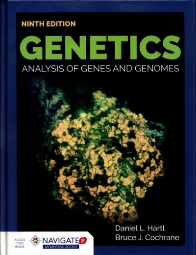 genetics analysis of genes and genomes 9th edition daniel l hartl, bruce cochrane 1284122948, 9781284122947