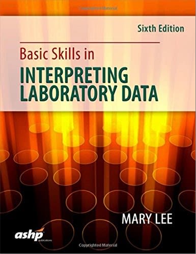 basic skills in interpreting laboratory data 6th edition mary lee 158528548x, 9781585285488