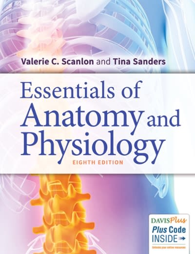essentials of anatomy and physiology 8th edition valerie c scanlon, tina sanders 0803669372, 9780803669376