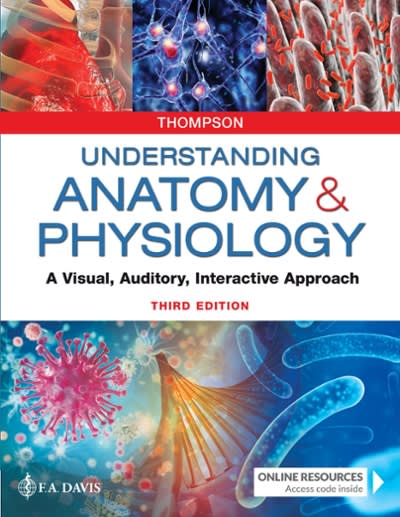 understanding anatomy and physiology a visual auditory interactive approach 3rd edition gale sloan thompson