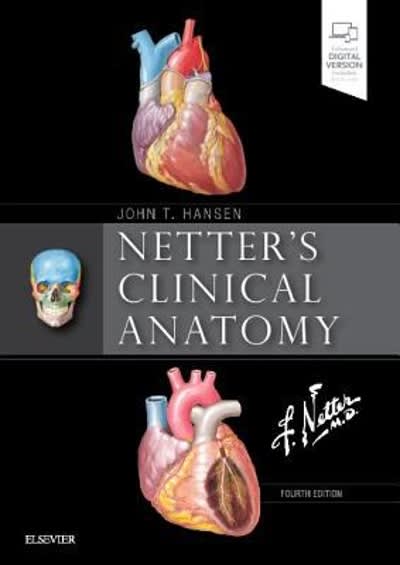 netters clinical anatomy 4th edition john t hansen 0323531881, 9780323531887
