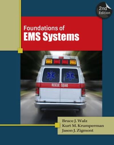 foundations of ems systems 2nd edition bruce j walz 1435480279, 9781435480278