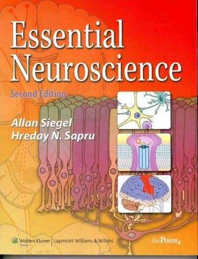 essential neuroscience 2nd edition allan siegel, hreday n sapru 0781783836, 9780781783835