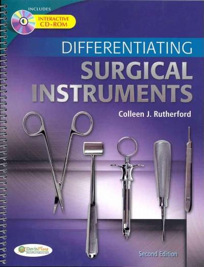 differentiating surgical instruments 2nd edition colleen j rutherford 0803625456, 9780803625457
