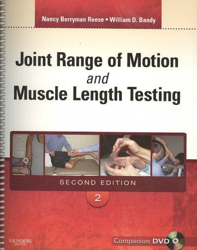 joint range of motion and muscle length testing 2nd edition nancy berryman reese, william d bandy, michael a