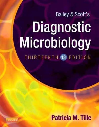 bailey & scotts diagnostic microbiology 13th edition patricia tille 0323083307, 9780323083300