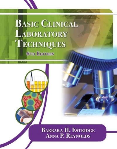 basic clinical laboratory techniques 6th edition barbara h estridge, anna p reynolds 1111138362, 9781111138363