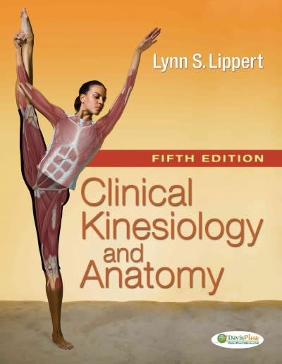 clinical kinesiology and anatomy 5th edition lynn s lippert, mary alice 0803623631, 9780803623637