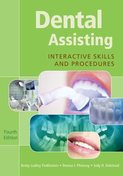 dental assisting interactive skills and procedures 4th edition donna j phinney, judy h halstead 1111543038,