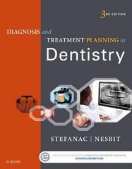 diagnosis and treatment planning in dentistry 3rd edition stephen j stefanac, samuel p nesbit 0323287301,