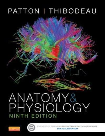 anatomy and physiology 9th edition kevin t patton 0323298834, 9780323298834