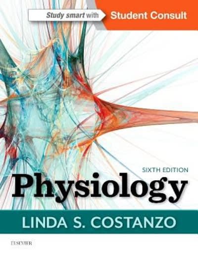 physiology 6th edition linda s costanzo 0323478816, 9780323478816